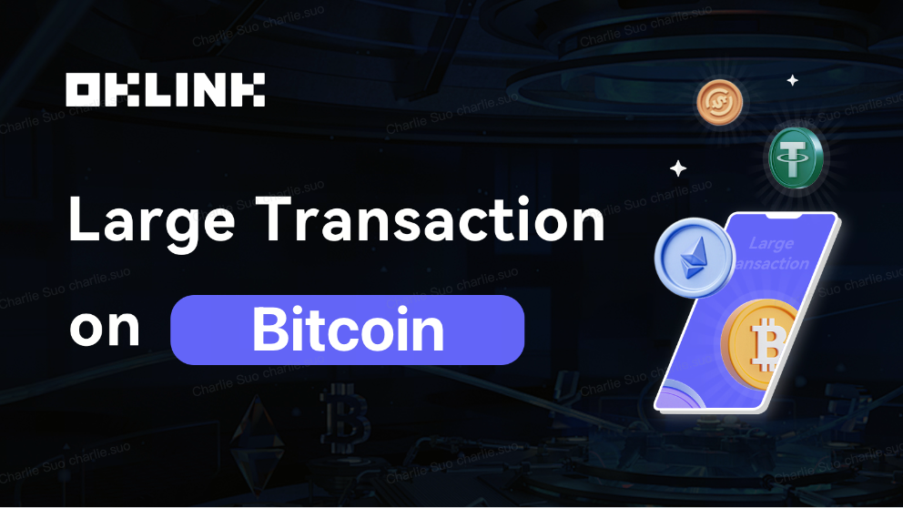 Large transaction on Bitcoin